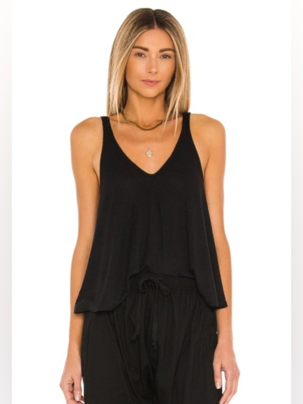 Intimately free Dani swing tank black free people